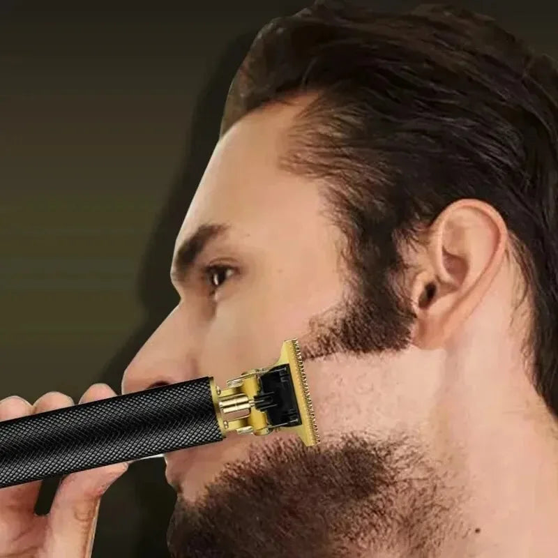Vintage T9 Rechargeable Hair Clipper & Trimmer for Men