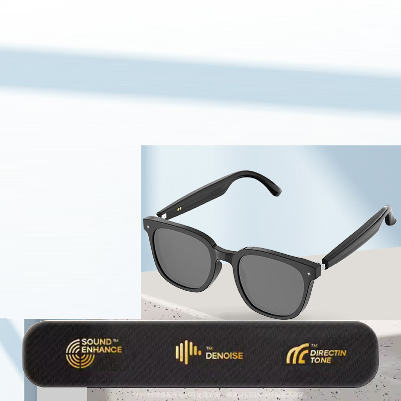 AI Smart Sunglasses – Bluetooth, Real-Time Translation & Open-Ear Audio