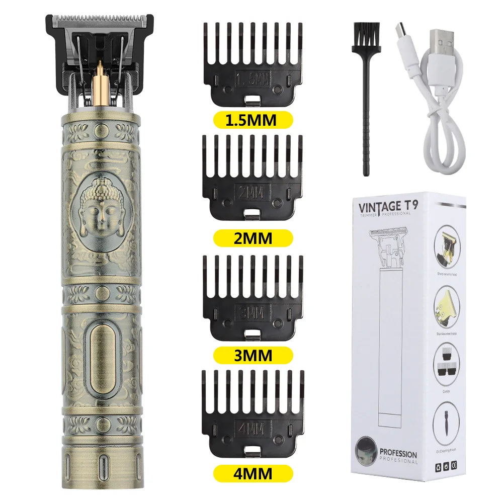 Retro T9 Professional Haircutting Machine Set