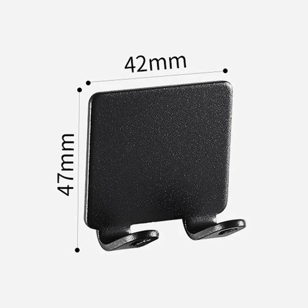 Wall-Mounted Stainless Steel Razor Holder & Shaving Shelf