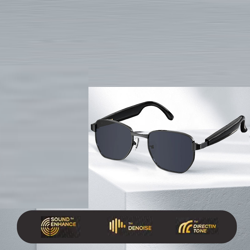 AI Smart Sunglasses – Bluetooth, Real-Time Translation & Open-Ear Audio
