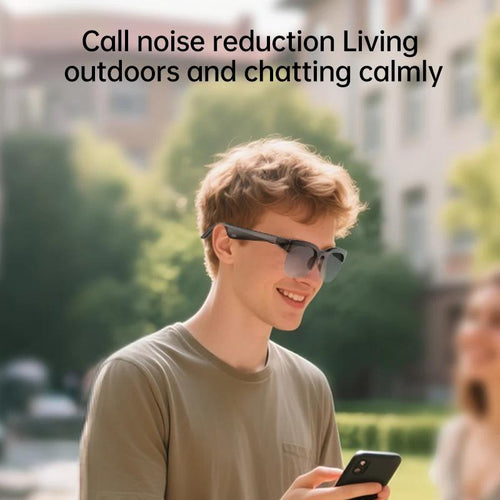 AI Smart Glasses – Bluetooth 6.0, Music, Calls & Real-Time Translation