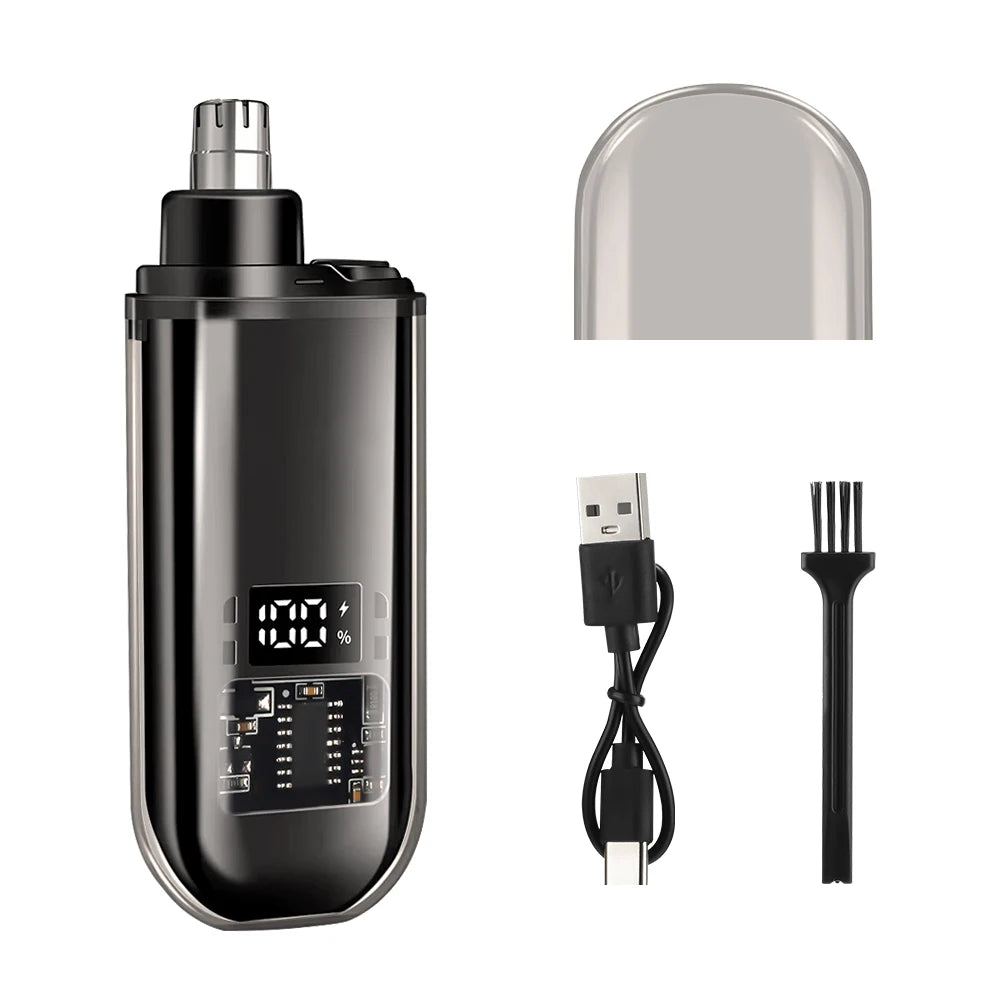 3-in-1 Rechargeable Nose & Facial Hair Trimmer