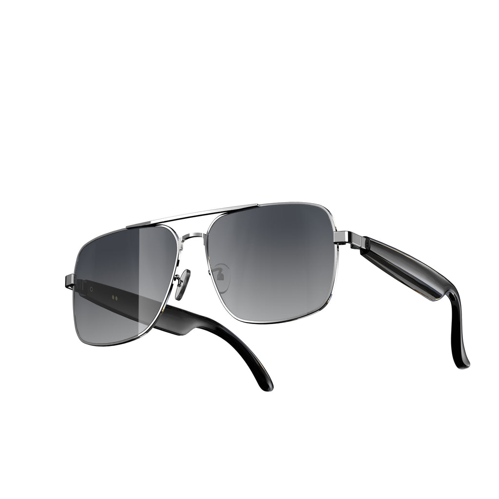 AI Smart Sunglasses – Bluetooth, Real-Time Translation & Open-Ear Audio