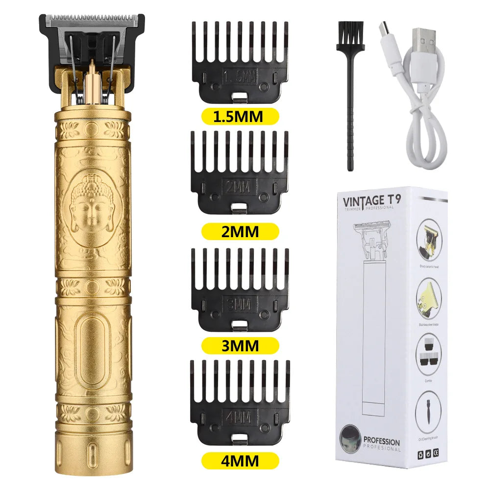 Retro T9 Professional Haircutting Machine Set