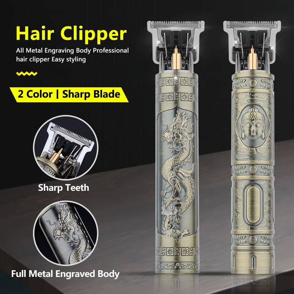 Retro T9 Professional Haircutting Machine Set