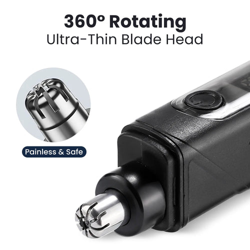 3-in-1 Rechargeable Nose & Facial Hair Trimmer