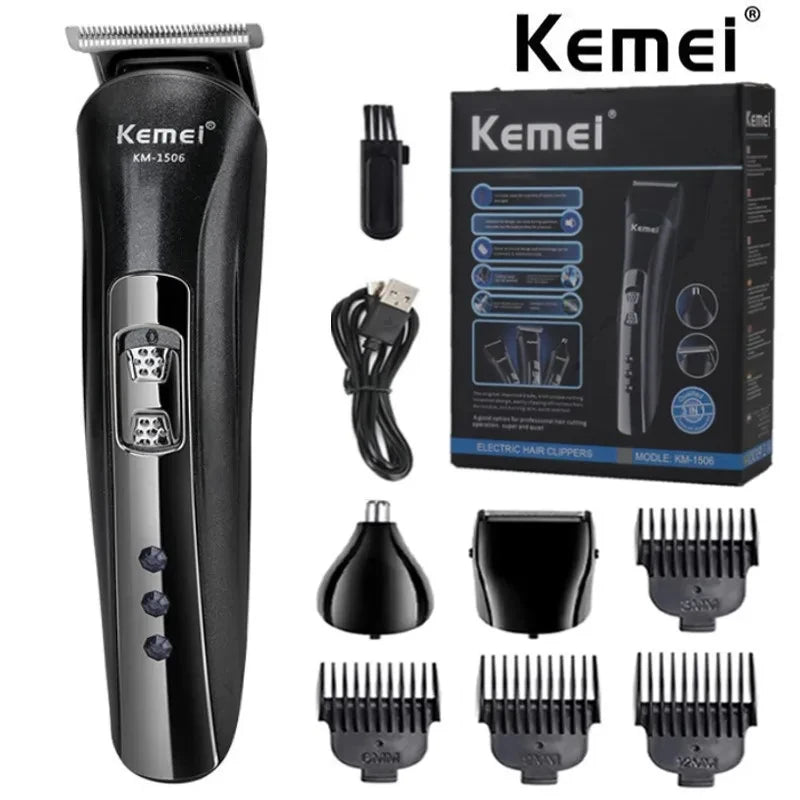 Kemei KM-1506 3 in 1 Electric Hair Clipper