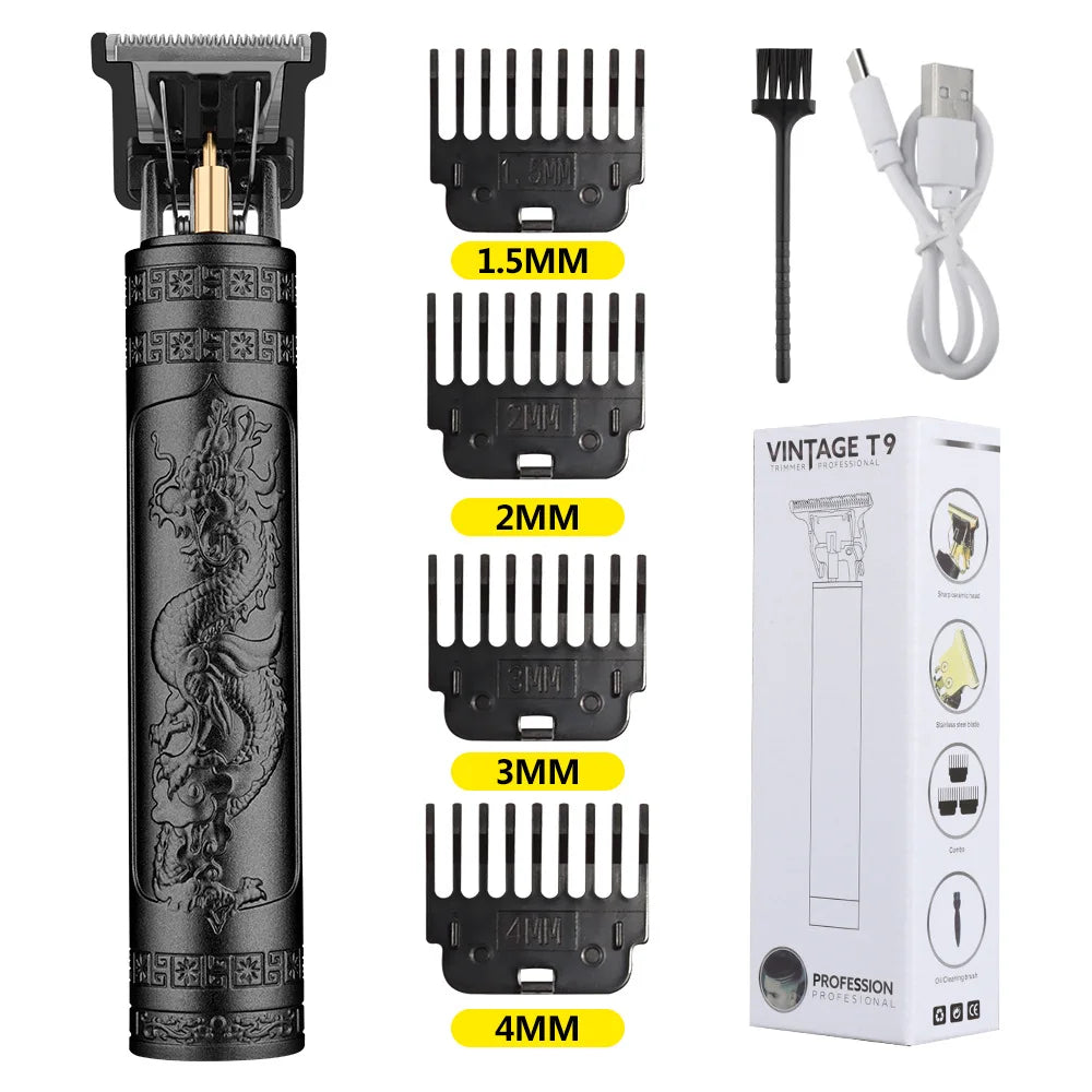 Retro T9 Professional Haircutting Machine Set