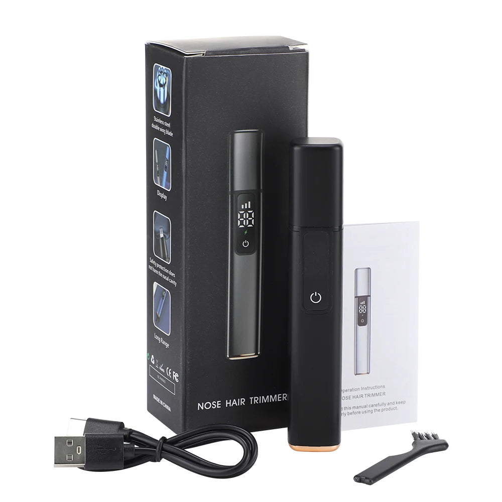 3-in-1 Rechargeable Nose & Facial Hair Trimmer