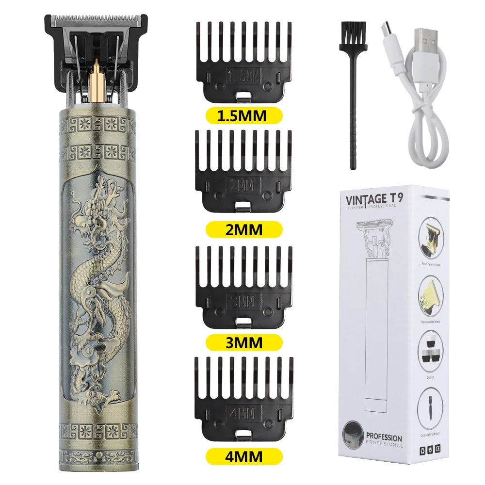 Retro T9 Professional Haircutting Machine Set