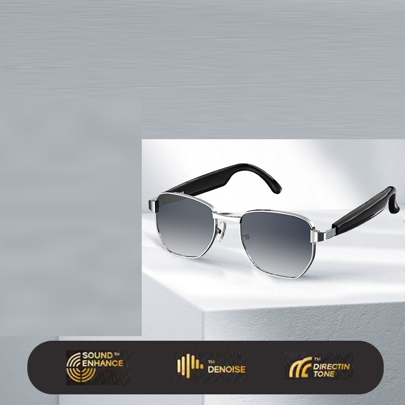 AI Smart Sunglasses – Bluetooth, Real-Time Translation & Open-Ear Audio