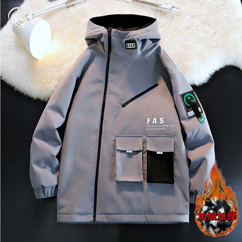 Men's Pilot Hooded Zip Jacket | Baseball Style