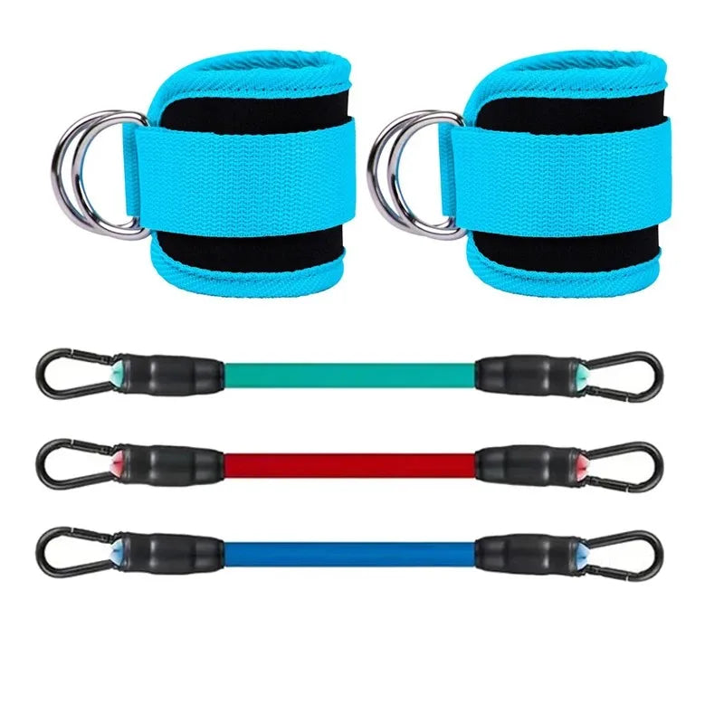Ankle Strap Resistance Bands Set – Gym, Yoga & Workout