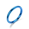 Slim Stainless Steel Ring | Women's Minimalist Band