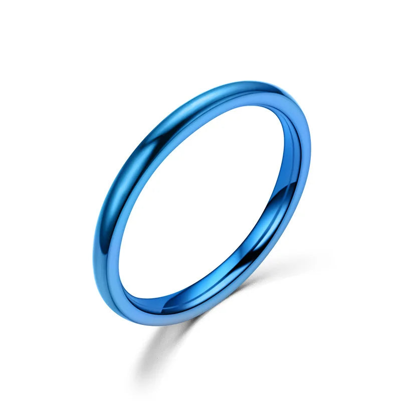 Slim Stainless Steel Ring | Women's Minimalist Band