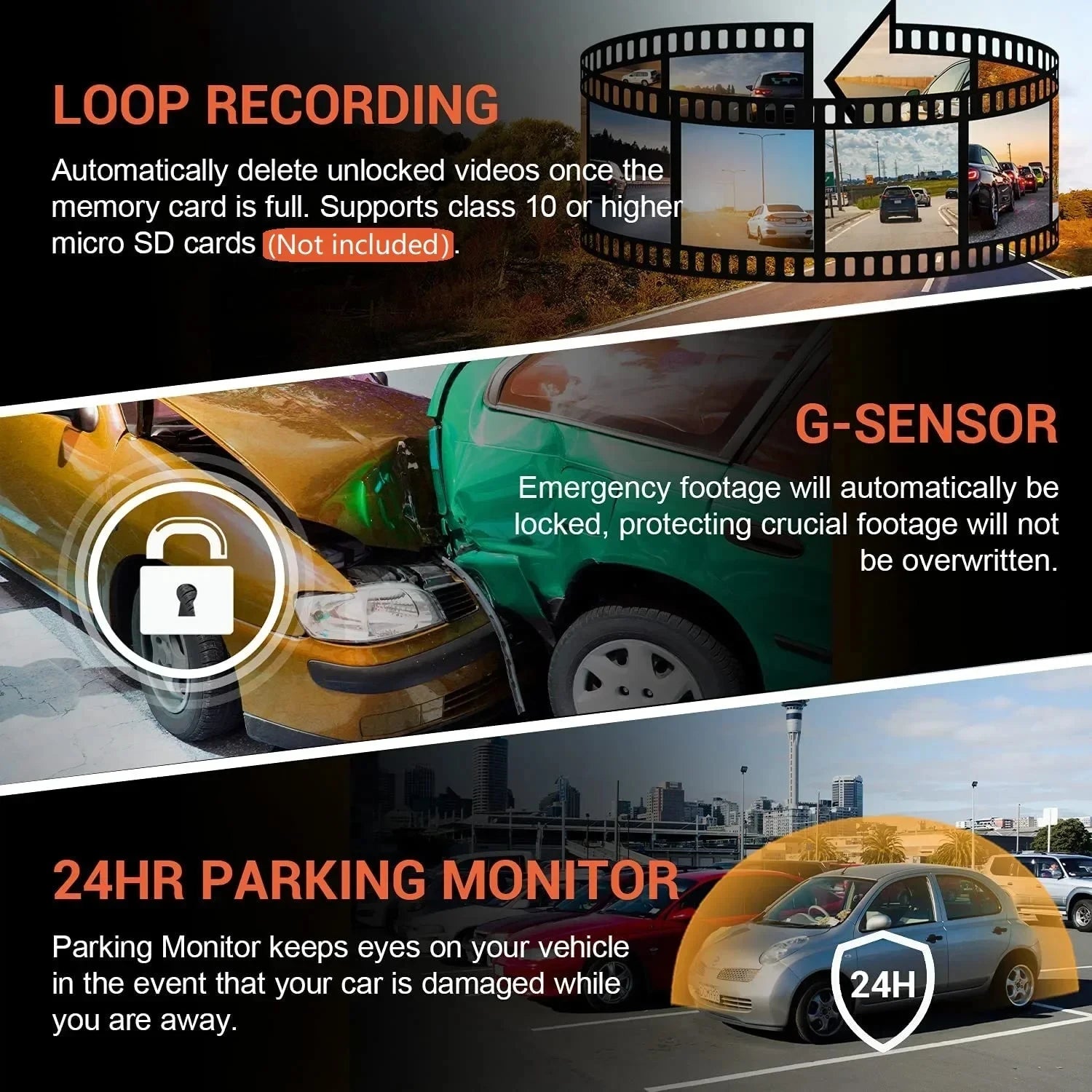 DriveGuard 1080P Dash Camera