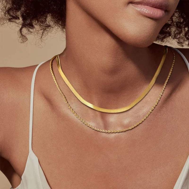 Cross Pendant Necklace – Gold Tone | Unisex