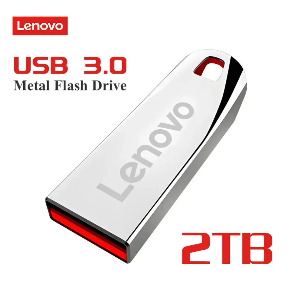 Lenovo USB 3.0 Flash Drive – High Speed Metal (128GB to 2TB)
