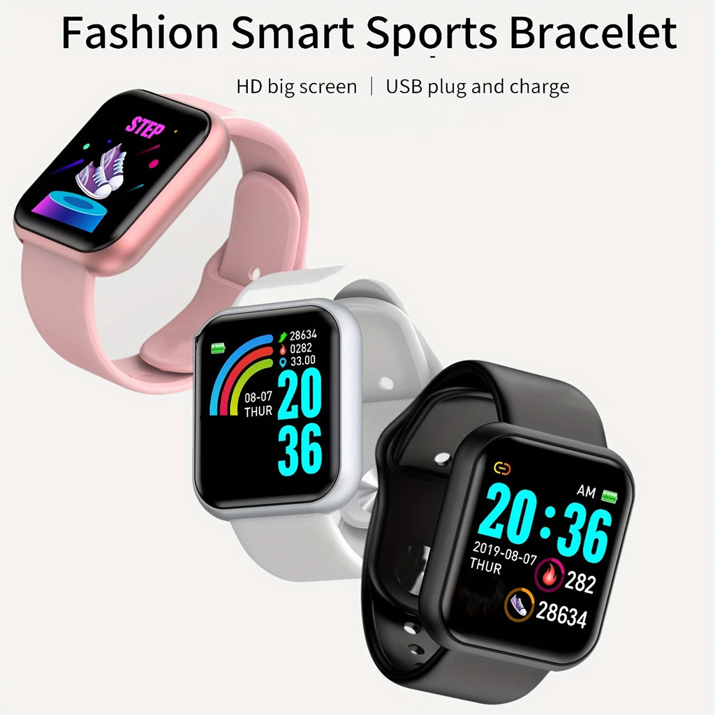 D13 Smart Watch – Fitness Tracker, Sleep Monitor & Bluetooth