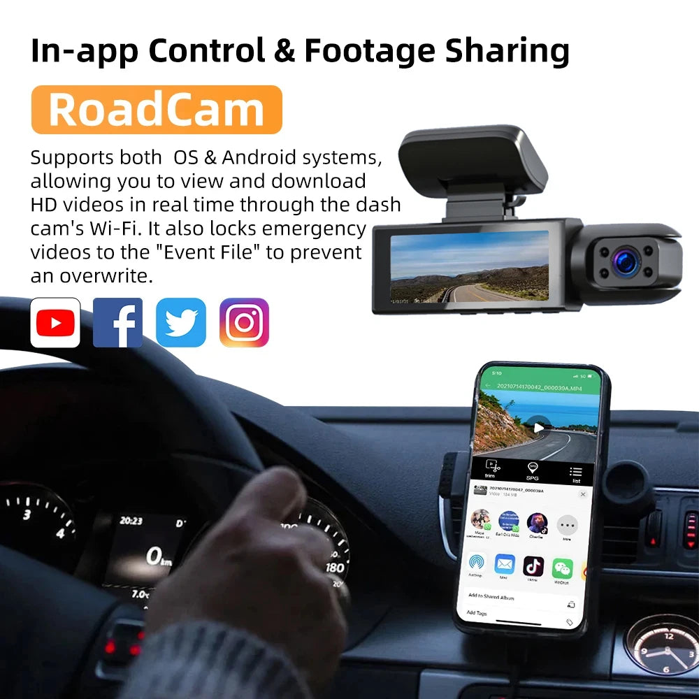 DriveGuard 1080P Dash Camera