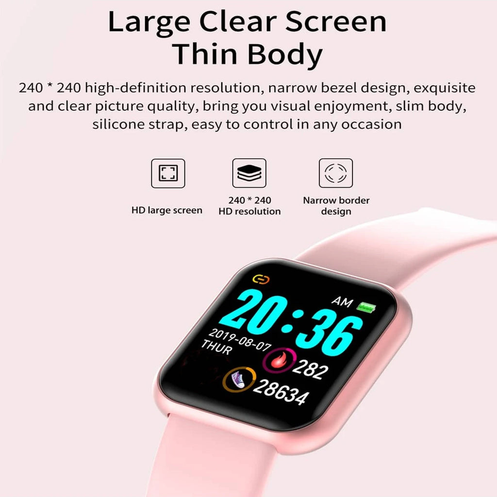 D13 Smart Watch – Fitness Tracker, Sleep Monitor & Bluetooth