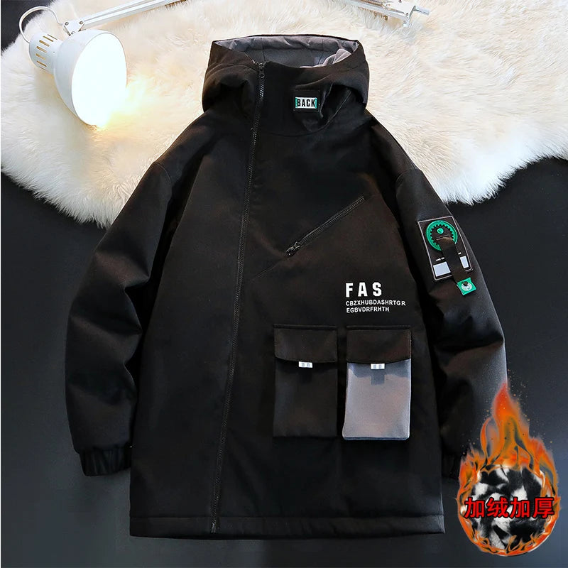 Men's Pilot Hooded Zip Jacket | Baseball Style