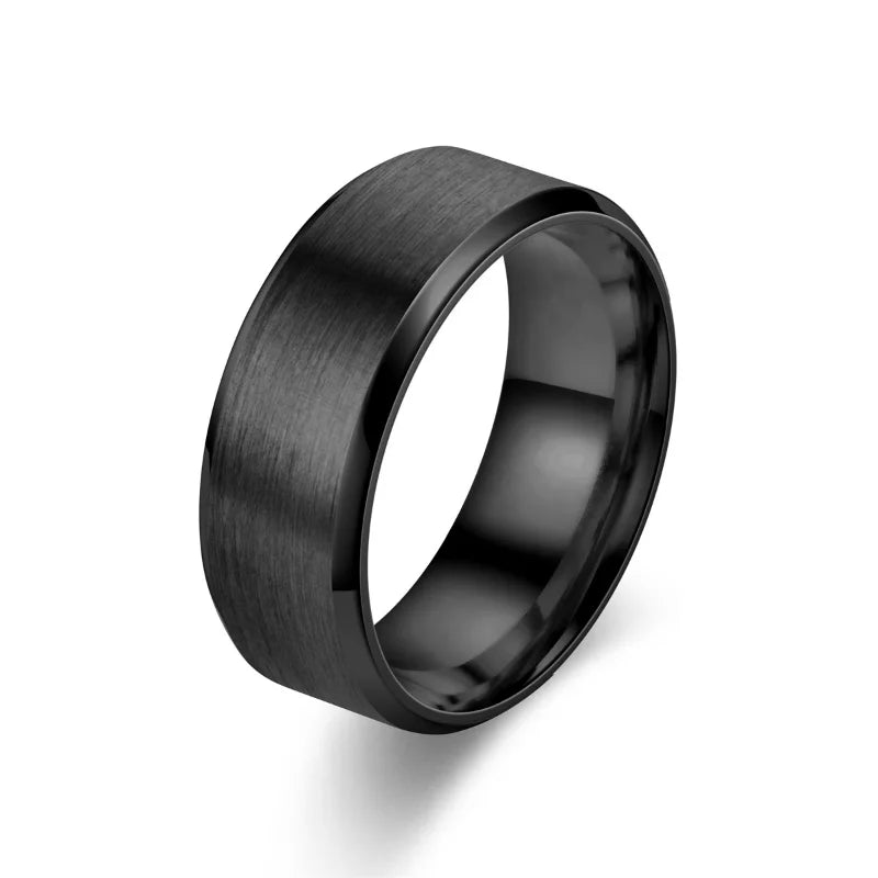 Classic 8mm Tungsten Ring