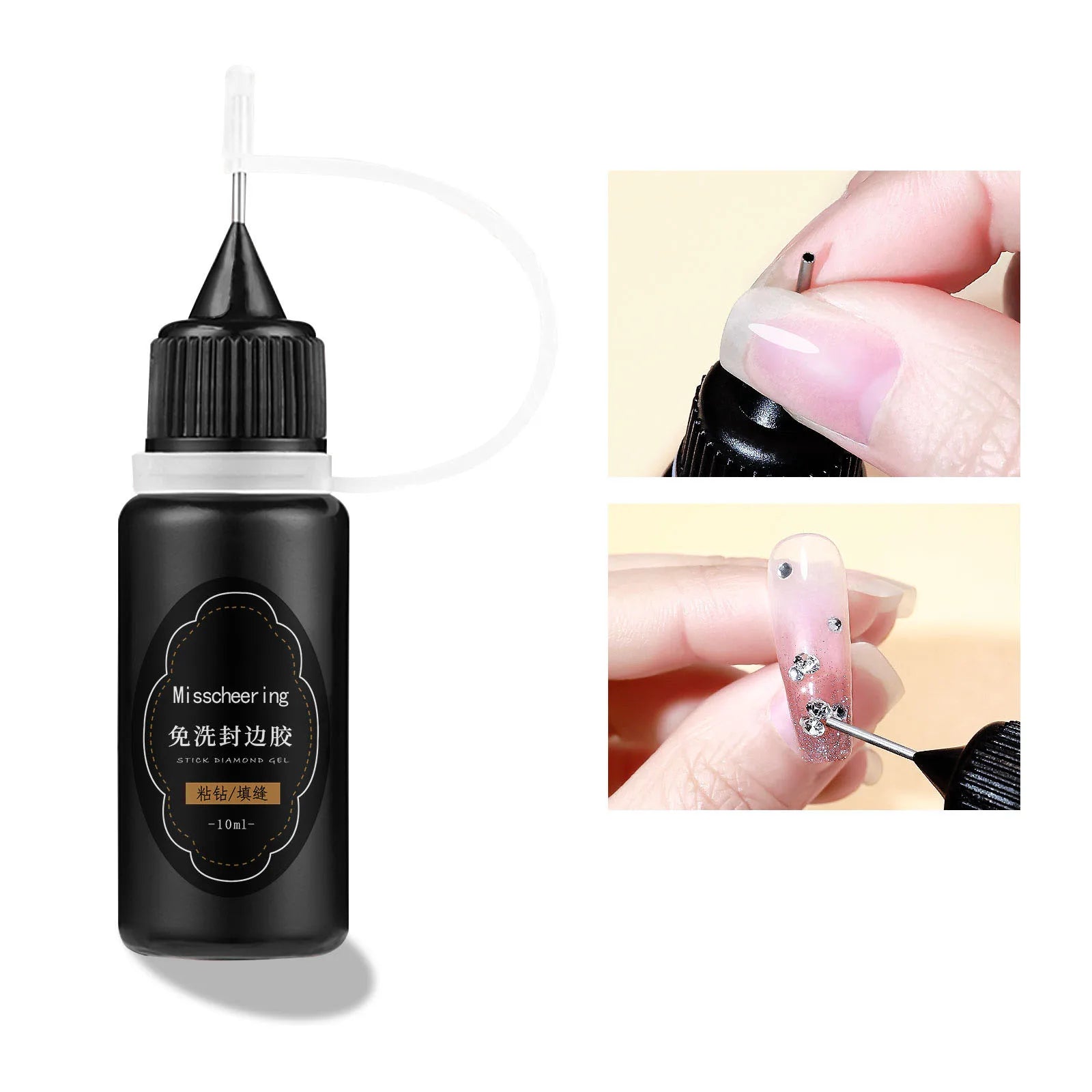 Super Strong Nail Rhinestone Glue – 30g | 3D Nail Art Gel