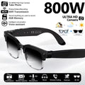 Smart Glasses 800W Pixel – Camera, AI Recognition & Language Translation