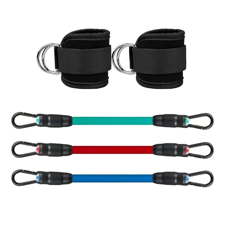 Ankle Strap Resistance Bands Set – Gym, Yoga & Workout