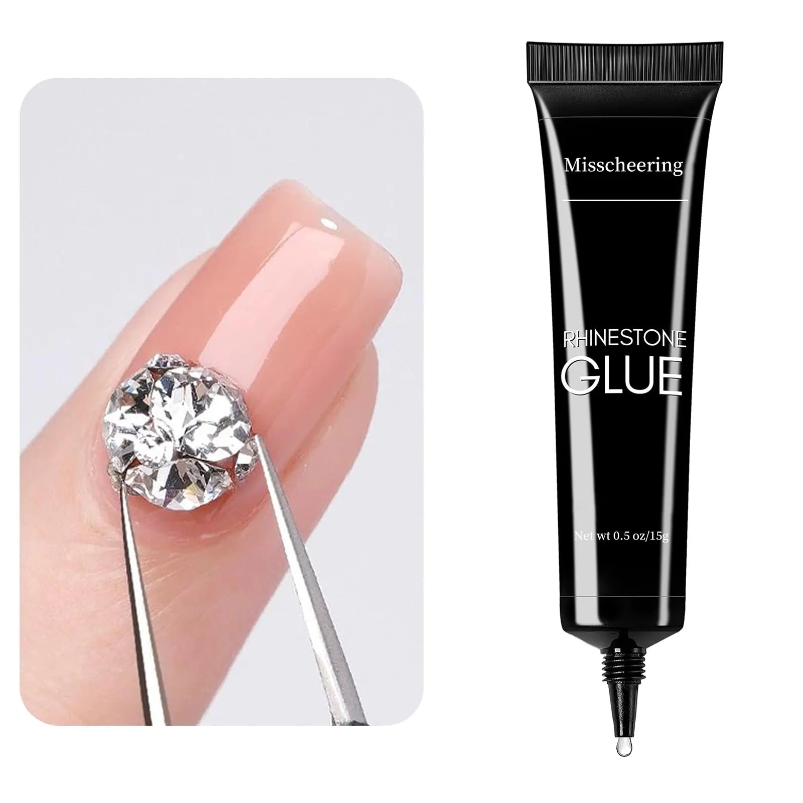 Super Strong Nail Rhinestone Glue – 30g | 3D Nail Art Gel