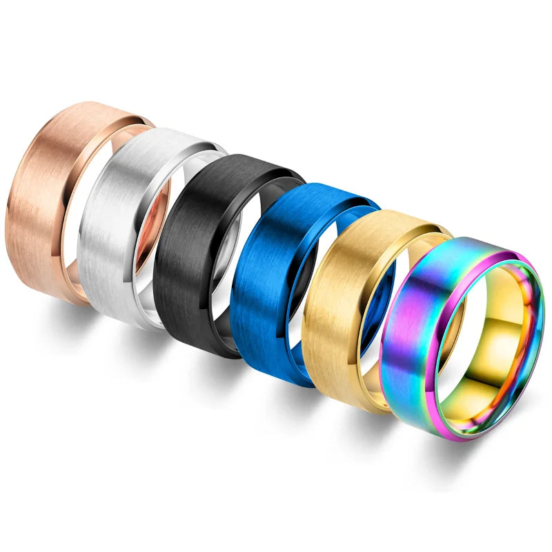 Classic 8mm Tungsten Ring