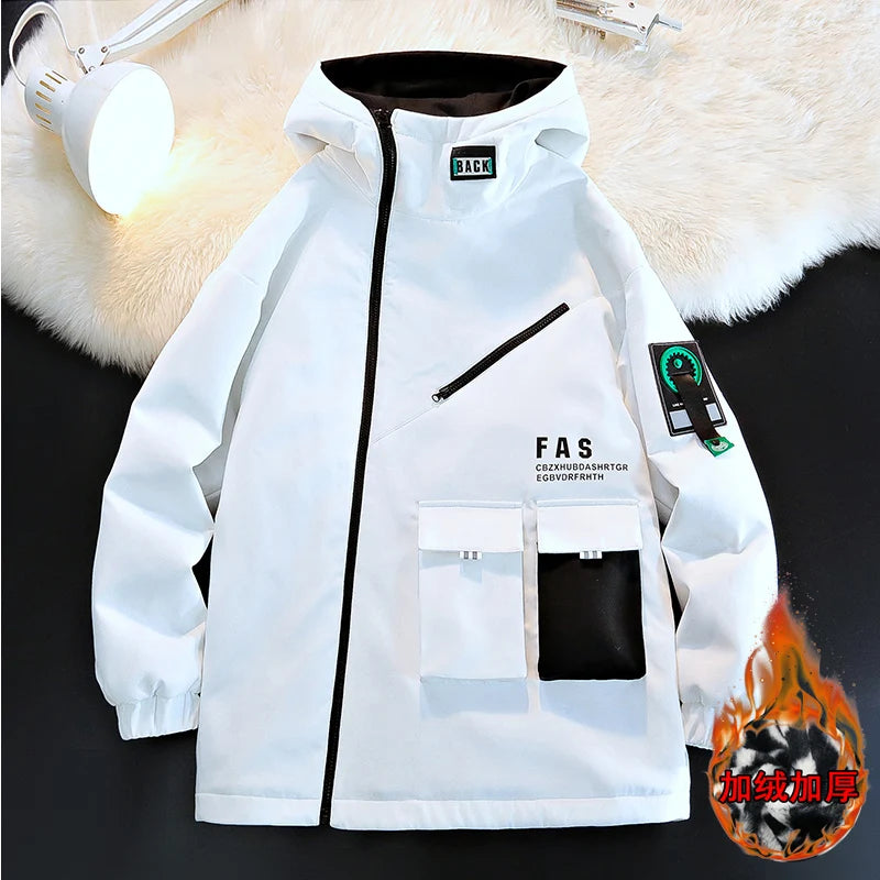 Men's Pilot Hooded Zip Jacket | Baseball Style