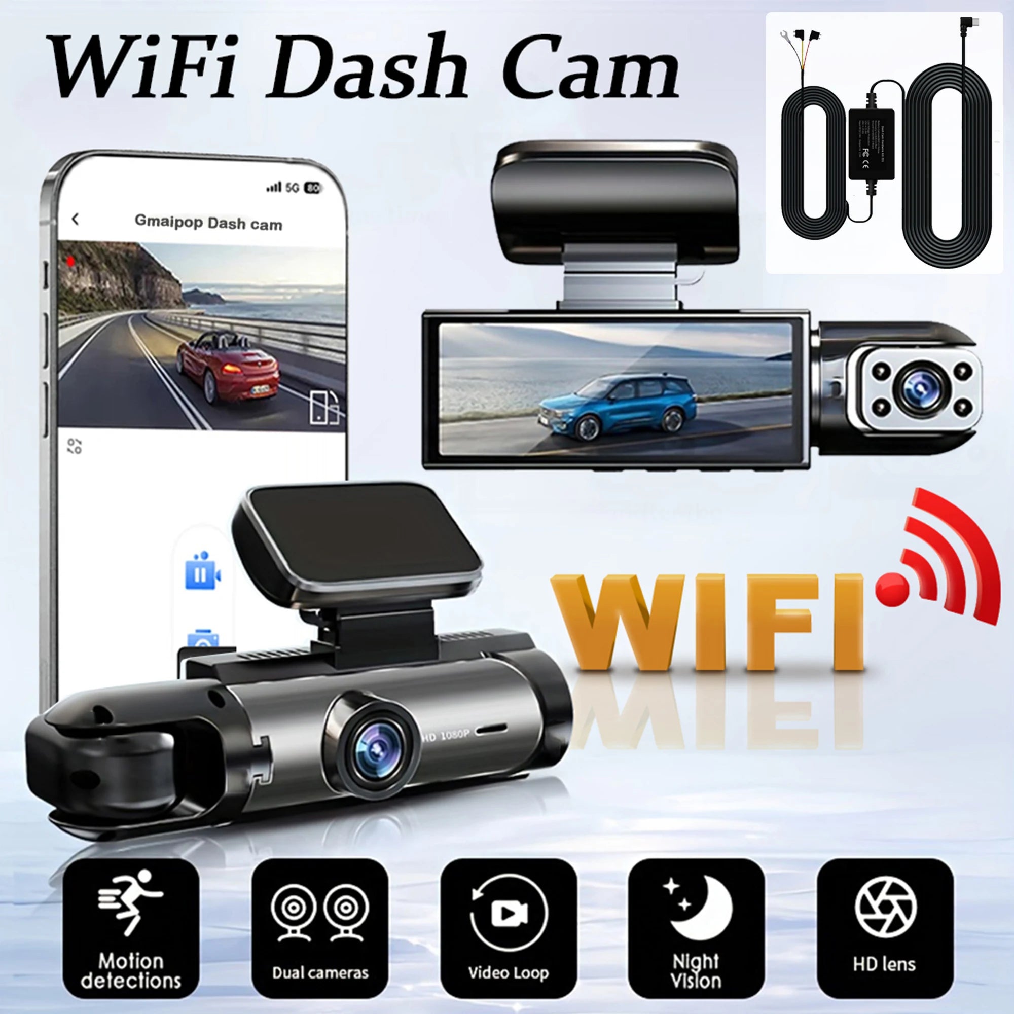 DriveGuard 1080P Dash Camera