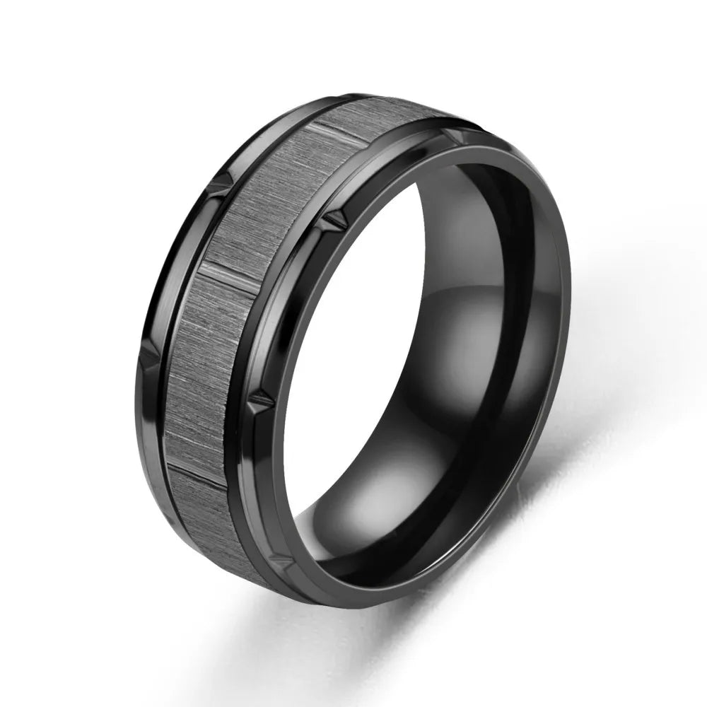 Classic 8mm Tungsten Ring