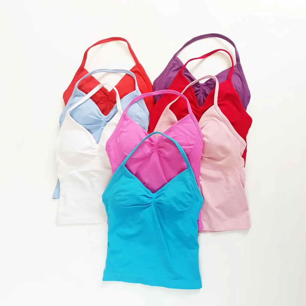 NCLAGEN Strappy Yoga Vest