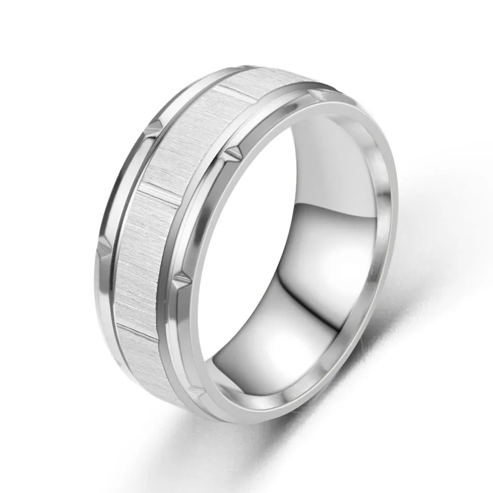 Classic 8mm Tungsten Ring