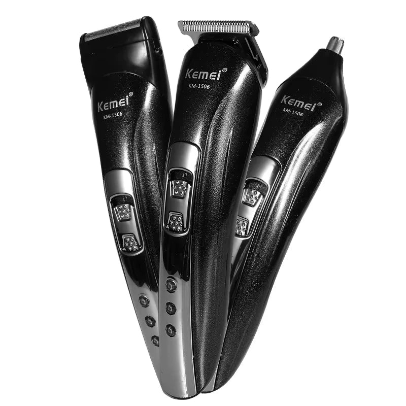 Kemei KM-1506 3 in 1 Electric Hair Clipper