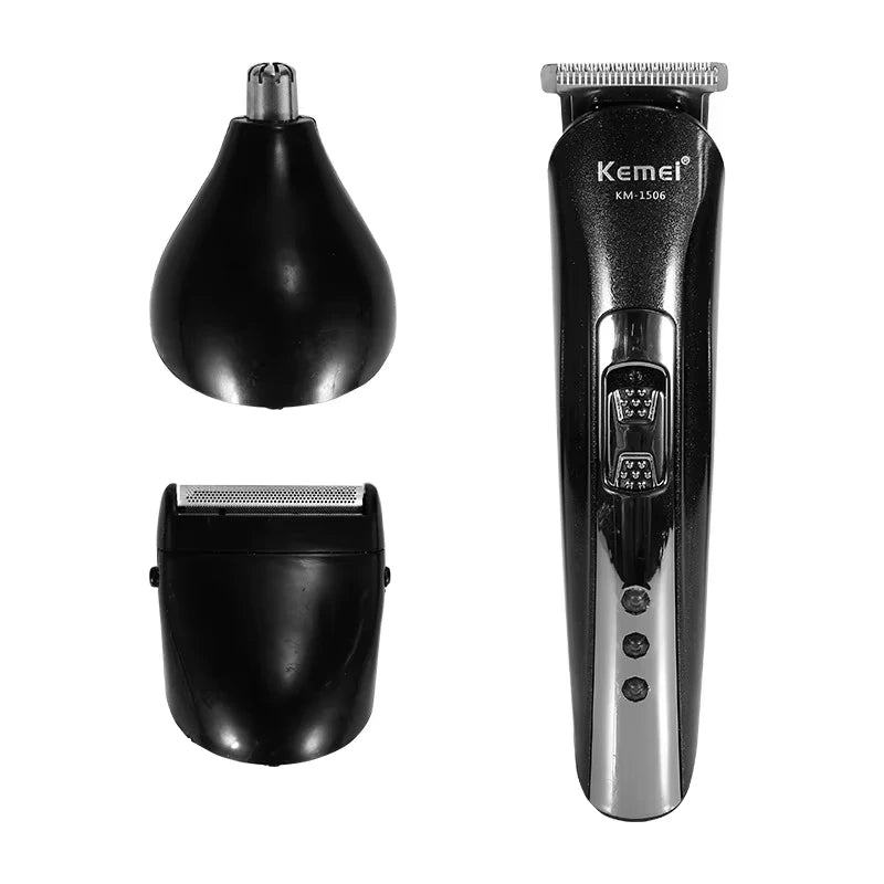 Kemei KM-1506 3 in 1 Electric Hair Clipper