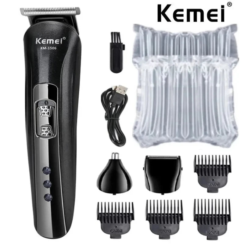 Kemei KM-1506 3 in 1 Electric Hair Clipper