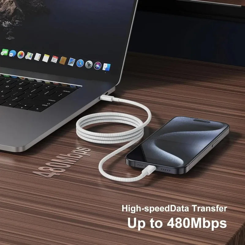 3PCS USB C Cable to USB C